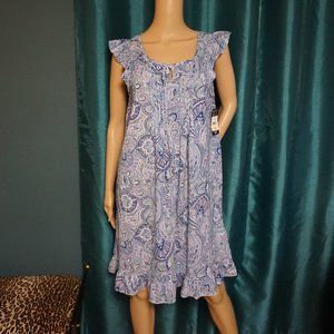 Ralph Lauren Paisley Print Nightgown SZ. S NEW